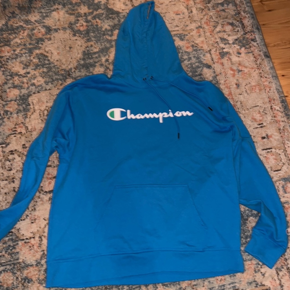 Champion Blue 2xl Hoodie